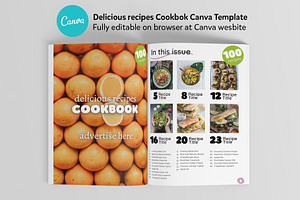 Canva Recipes CookBook Template