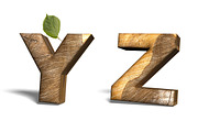 Realistic wooden alphabet, an Object Graphic by Beerlogoff (Thumbnail 5 of 5)