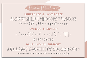 Modern Mira Font Trio 12 Free Logo