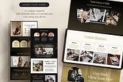Luxury Course Sales Website, a Websites & App Template by Creatif Foundry (Thumbnail 3 of 9)