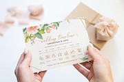 Wedding 7x5 Invitation Card Mockup, a Product Mockup by ILoveMockupDesign (Thumbnail 3 of 11)