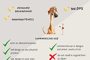 QUIRKY AND WHIMSICAL DOGS CLIPART, an Animal Illustration by Daring Digies (Thumbnail 8 of 8)