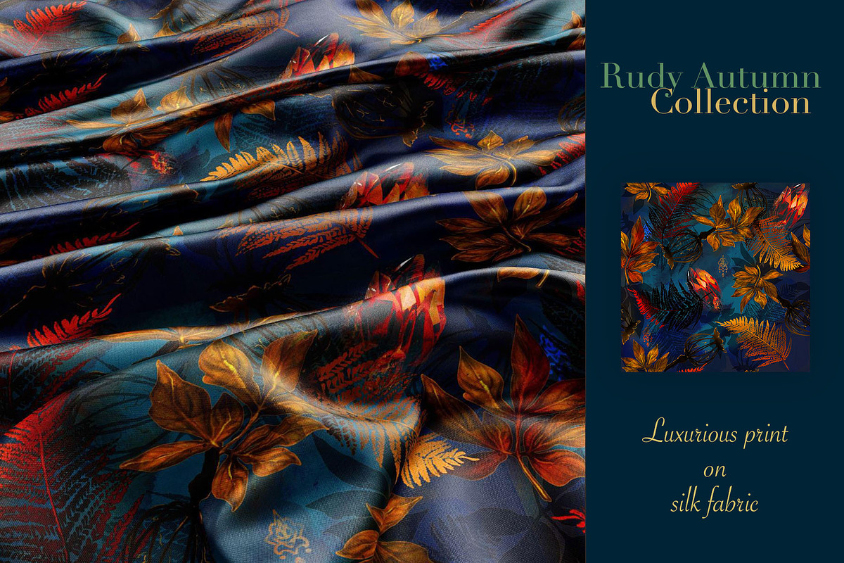 Ruby Autumn Seamless Patterns