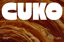 Cuko- Bold Thick Modern Display Font