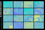 Lime Acid Gradients & Objects, a Texture Graphic by Julie&Taily (Thumbnail 4 of 21)