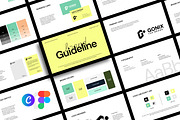 GONIX | Brand Identity Figma & Canva, a Branding & Logo Template by Artisan Vibes (Thumbnail 1 of 11)