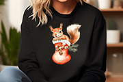 Funny Christmas Animals, an Illustration by DreamCafeArt (Thumbnail 5 of 7)