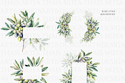 Olive Botanicals – Watercolor, a Decorative Illustration by ThaismotaCreativeCo (Thumbnail 6 of 9)