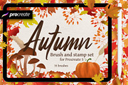 Autumn Brush set for Procreate, a Brush Add-On by Littlefield Design (Thumbnail 1 of 16)