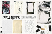 Ink Paper collage elements scraps, an Object Graphic by TD fonts (Thumbnail 5 of 11)