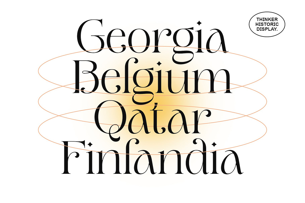 Thinker Historic, a Serif Font by INKSUN™ (Photo 3 of 8)
