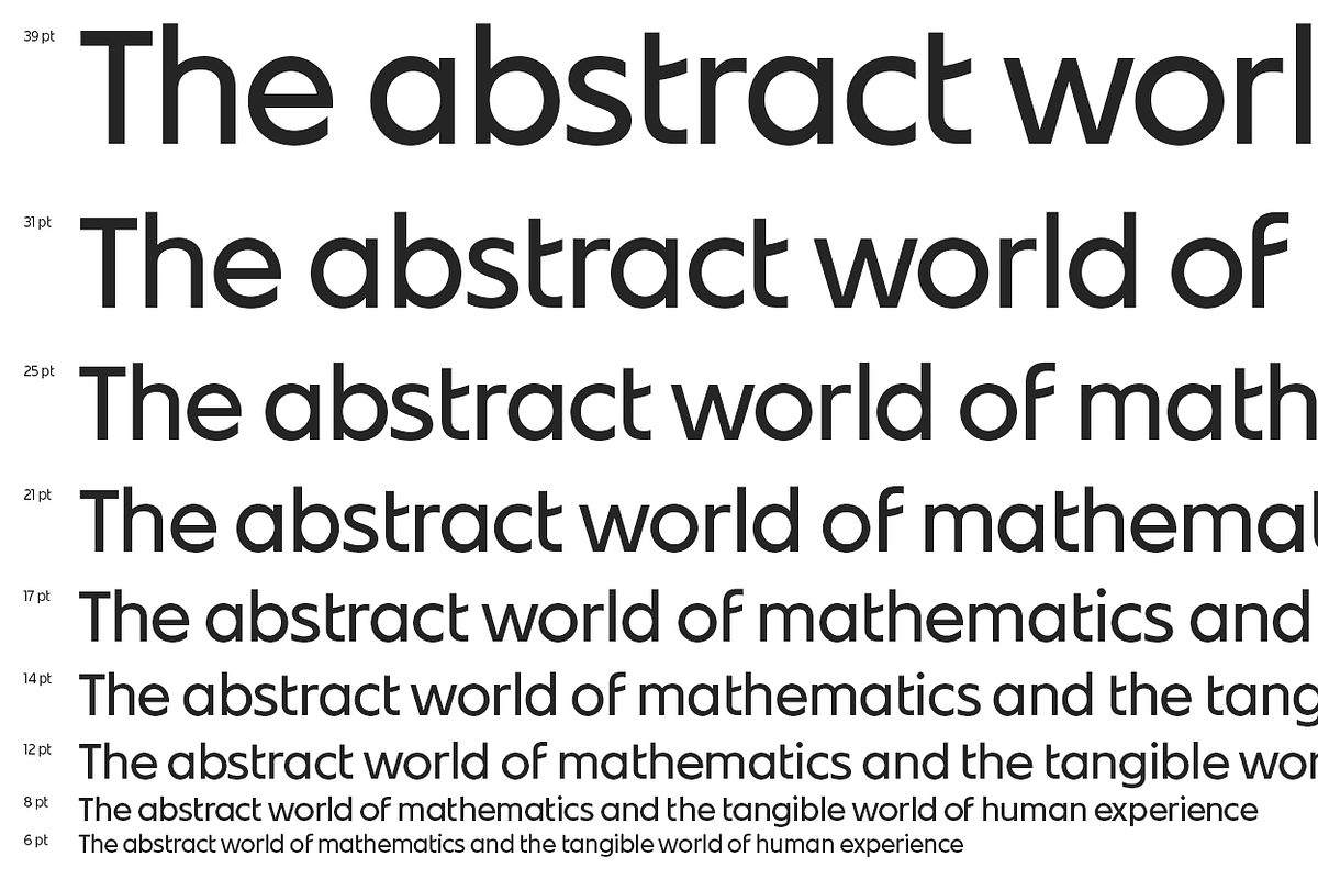 UT Kamoi Sans - A Geometric Sans, a Sans Serif Font by Universitype (Photo 12 of 18)