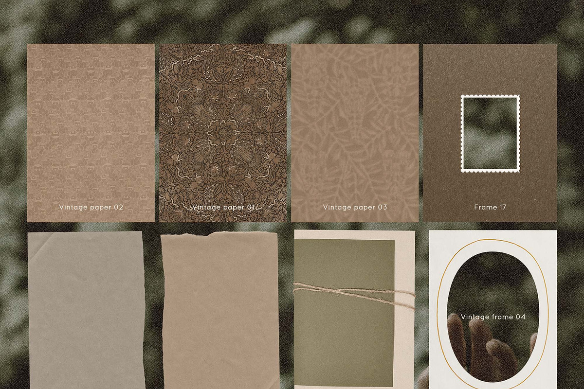Craftelle – Kraft collage kit, an Object Graphic by DigARTbyHavroshka (Photo 10 of 14)
