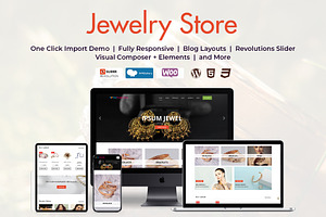 WooCommerce WordPress Theme Jewelry