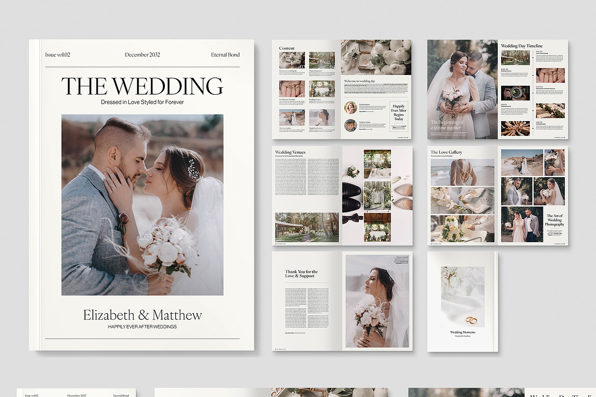 Wedding Day Magazine, a Brochure Template by BrandPacks (Photo 5 of 5)