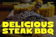 Flicko – Food Branding Bold Font, a Sans Serif Font by Say Studio (Thumbnail 6 of 9)