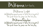 McKenna Font Family, a Script Font by Brittney Murphy Design (Thumbnail 2 of 3)