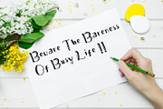 Qonitatun Font Display Feminine, a Sans Serif Font by NadaNora (Thumbnail 3 of 4)