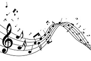 Musical Notes, a Decorative Illustration by Pavel Vectors (Thumbnail 4 of 6)
