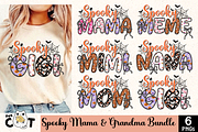 Spooky Mama & Grandma Halloween PNG, a Graphic by FatCat_Design (Thumbnail 1 of 8)
