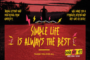 Punk Not Yet – Weird Typeface, a Sans Serif Font by Almarkhatype (Thumbnail 8 of 8)