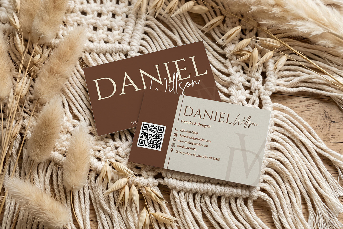 Elegant Business Card Canva Template, a Business Card Template by Arslan (Photo 1 of 6)