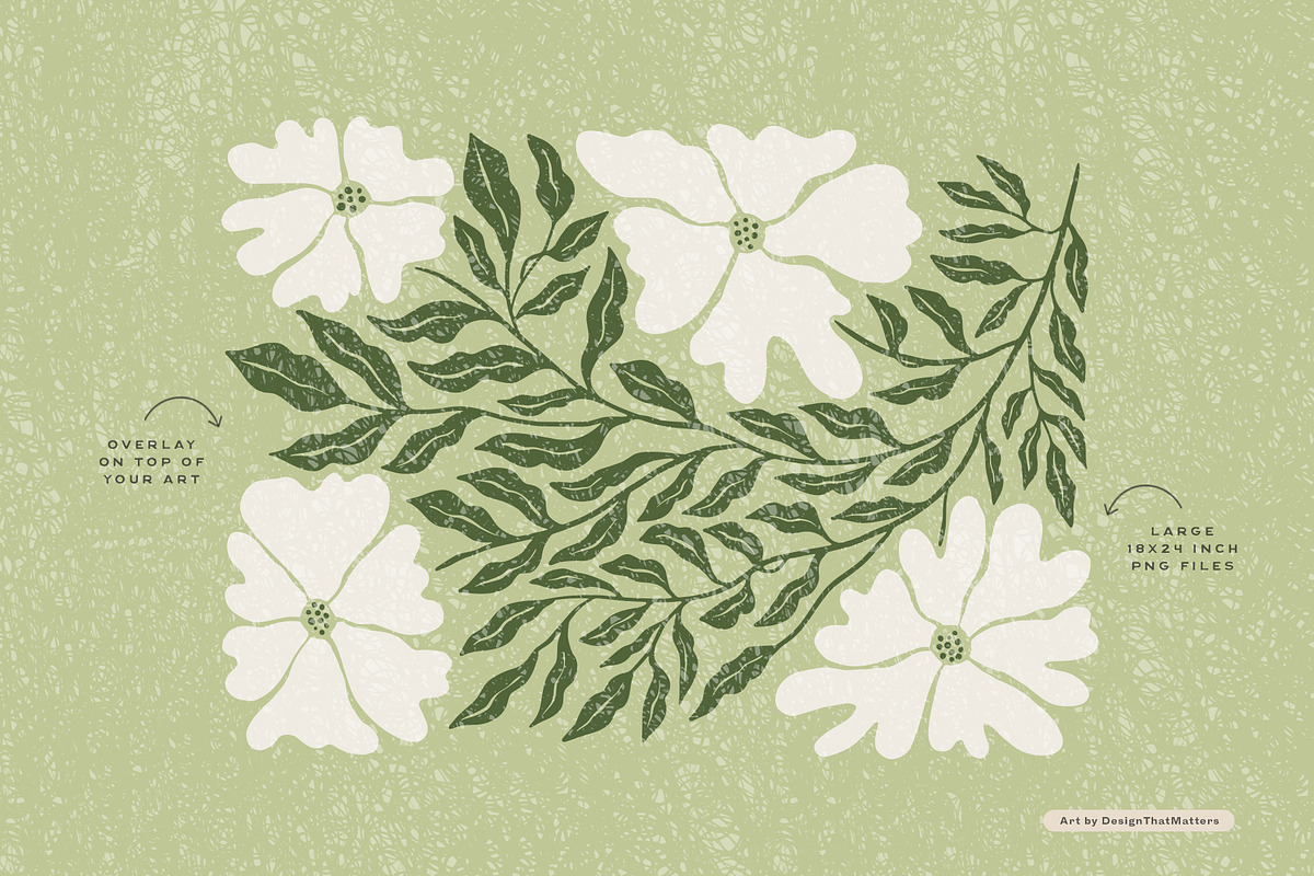 Texture Overlays Vol. 3—Drawn, a Texture Graphic by Basia Stryjecka (Photo 2 of 14)