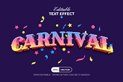 Carnival Text Effect Gradient Style, a Layer Style Add-On by Mockmenot (Thumbnail 1 of 3)