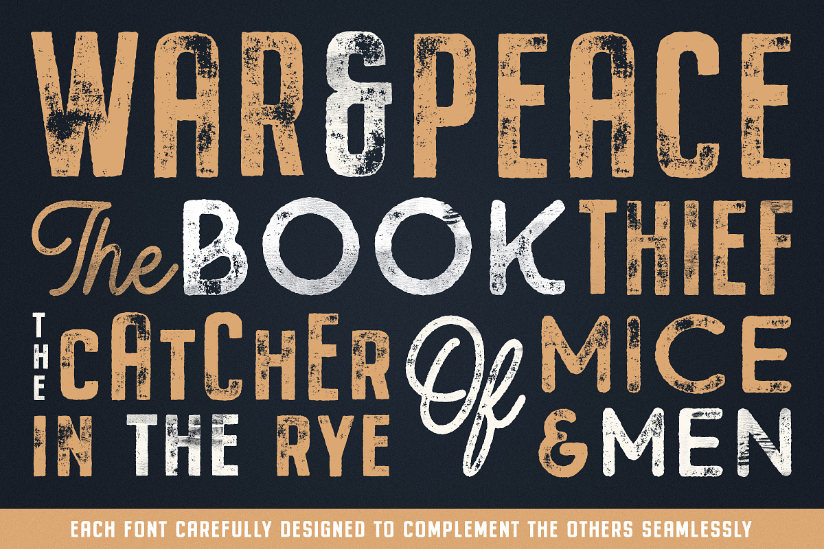Buckwheat Font Collection preview 6