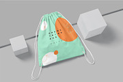 4 Drawstring Bag Mockups, a Packaging Mockup by megostudi0 (Thumbnail 5 of 6)