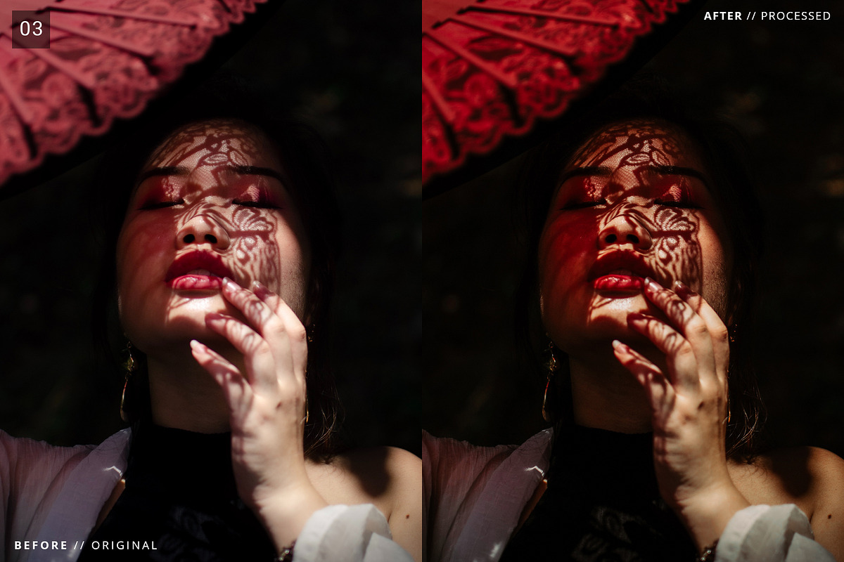 5 Portrait Master Ligtroom Presets, an Action Add-On by Edito (Photo 4 of 6)
