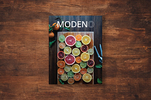 Modeno - A Modern Cookbook Template