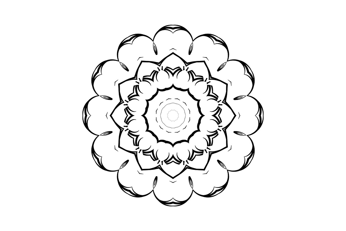 High Quality Mandala Clipart Bundle, a Decorative Illustration by NJ Himel (Photo 30 of 103)