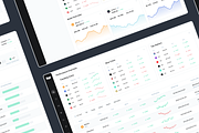Quantboard Trading Dashboard UI Kit, an UI Kit Template by KL-Webmedia (Thumbnail 8 of 9)