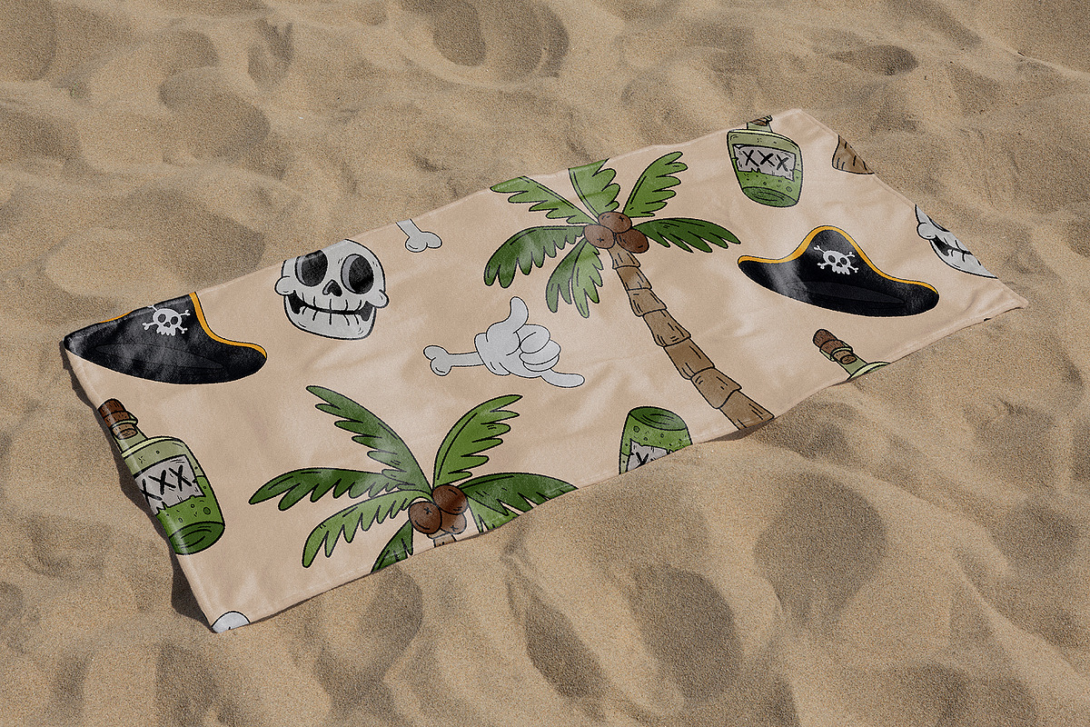 Halloween Сreepy Beach Collection, a Seasonal Illustration by Kokoshka (Photo 12 of 16)