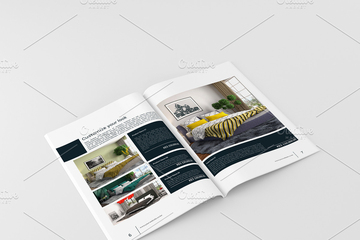 Interior Design Catalog, a Brochure Template by Machel Design (Photo 5 of 5)
