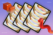 3D CHROME RUST Objects, an Object Graphic by angelainthefields (Thumbnail 7 of 15)