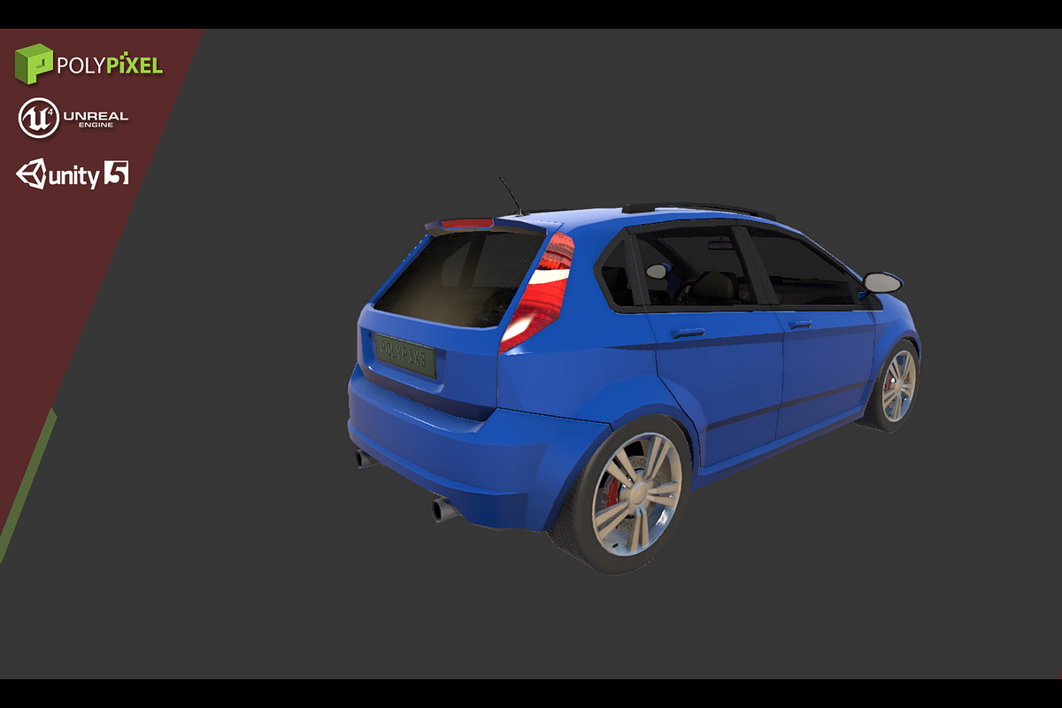 Vehicle Pack: Volume One, a Cars & Vehicle 3D Model by PolyPixel (Photo 11 of 13)