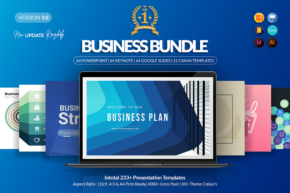Best Business Presentation Bundle, a Presentation Template by WhiteGraphic (Photo 1 of 74)