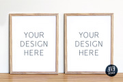 Double Frame Mockup | 8x10, a Mockup by Ava Design (Thumbnail 1 of 2)