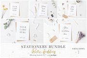 Invitation card mockup - psd bundle, a Print Template by L'Aura Studio (Thumbnail 1 of 6)