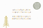 Winter mood | Kids font, a Sans Serif Font by JuliaVolkova (Thumbnail 2 of 6)