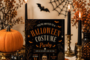 Gothic Halloween Costume Invite, an Invitation Template by Arslan (Thumbnail 3 of 5)
