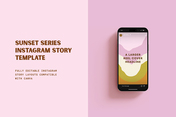 Sunset Series: Instagram Story Template preview 8