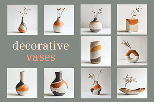 Decorative Vases, an Arts & Entertainment Photo by Picturesque Stories