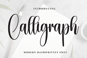 Calligraph Script Font