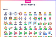 2100+ Infinity icons, an Icon by Icojam store (Thumbnail 8 of 12)