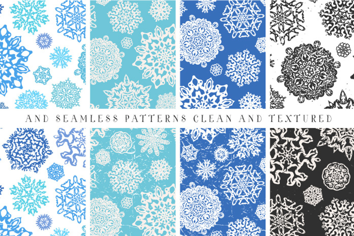 Snowflakes, a Seasonal Illustration by kite-kit (Photo 3 of 4)