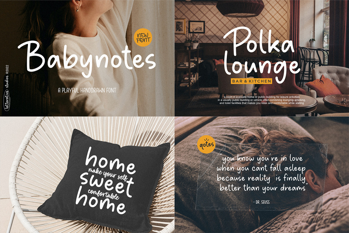 Handwriting Font Bundle!, a Handwritten Font by Letterative Studio (Photo 3 of 9)