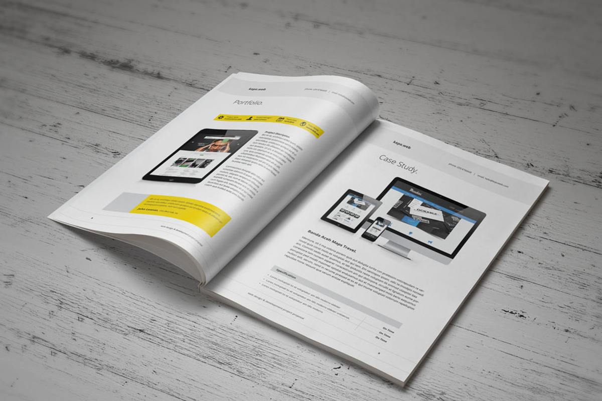 Web Design Proposal, a Stationery Template by broluthfi (Photo 4 of 6)